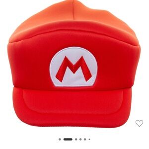 Mario Red Adult Hat Cosplay Halloween Costume